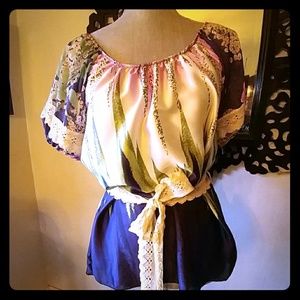 Anthropologie Blouse sz M